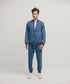 Men's Denim Bomber Jacket